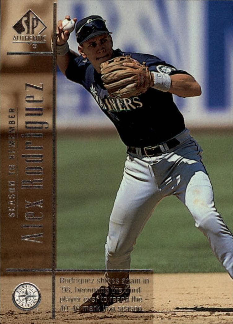 Alex Rodriguez 1999 unknown SP Authentic