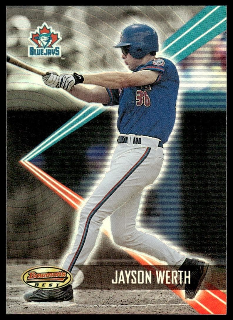Jayson Werth 2001 bowman Bowman's Best