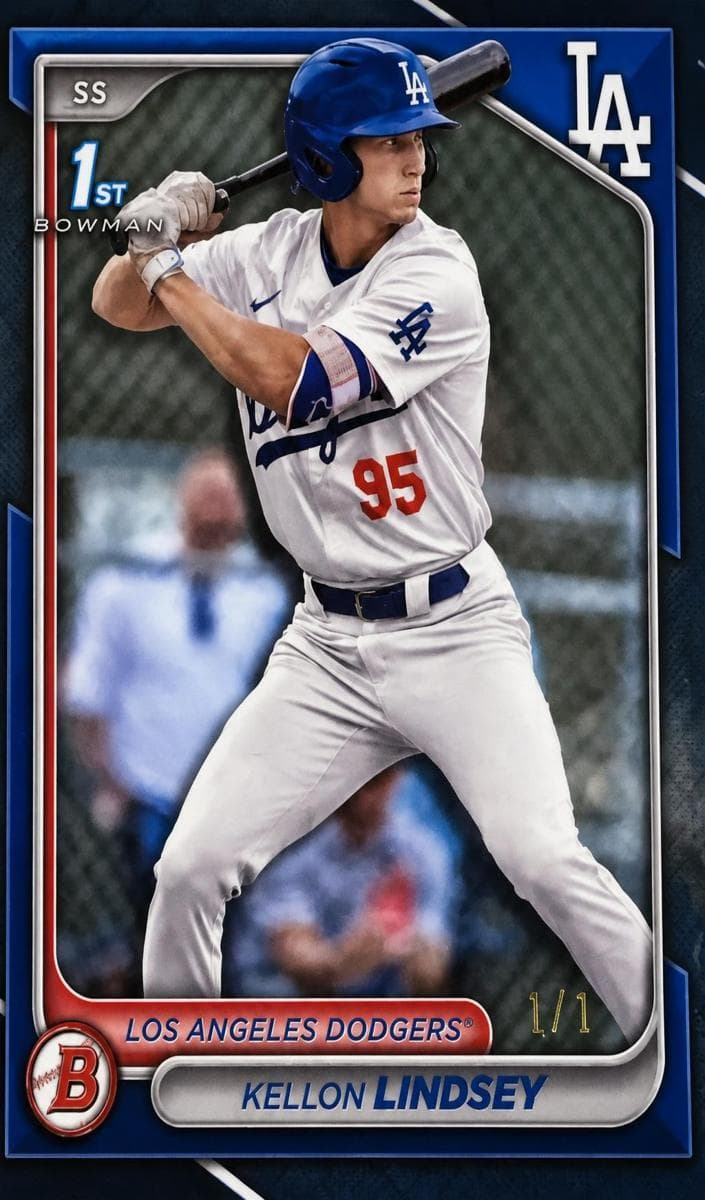 Kellon Lindsey 2024 bowman Bowman Draft