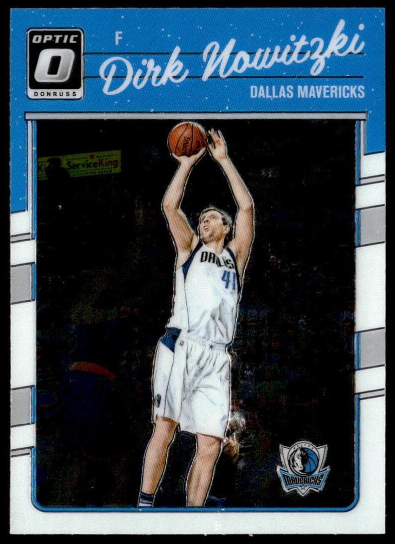 Dirk Nowitzki 2016 panini Donruss Optic