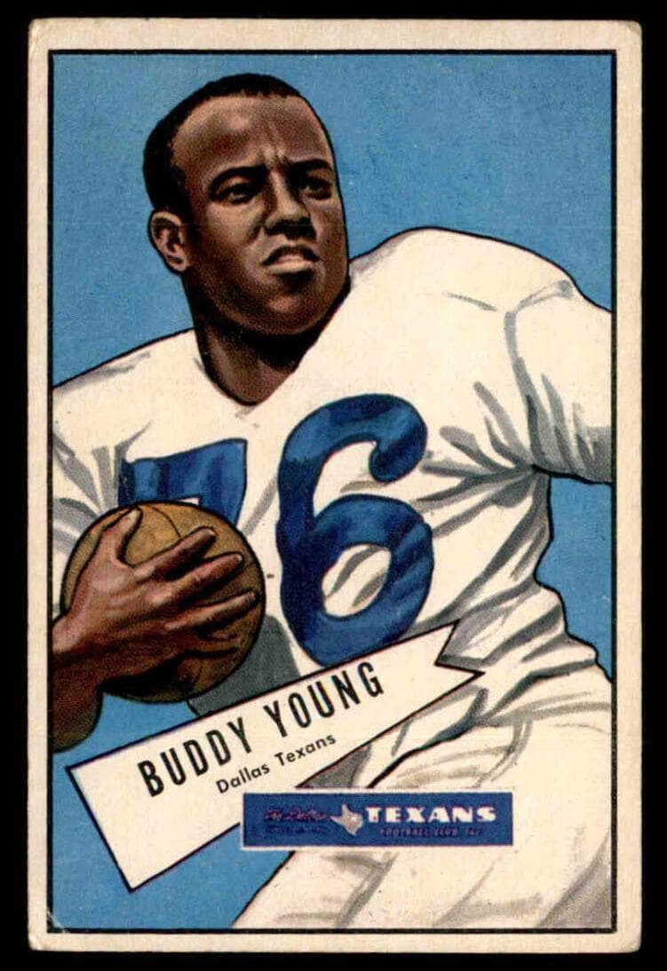 Buddy Young 1952 bowman