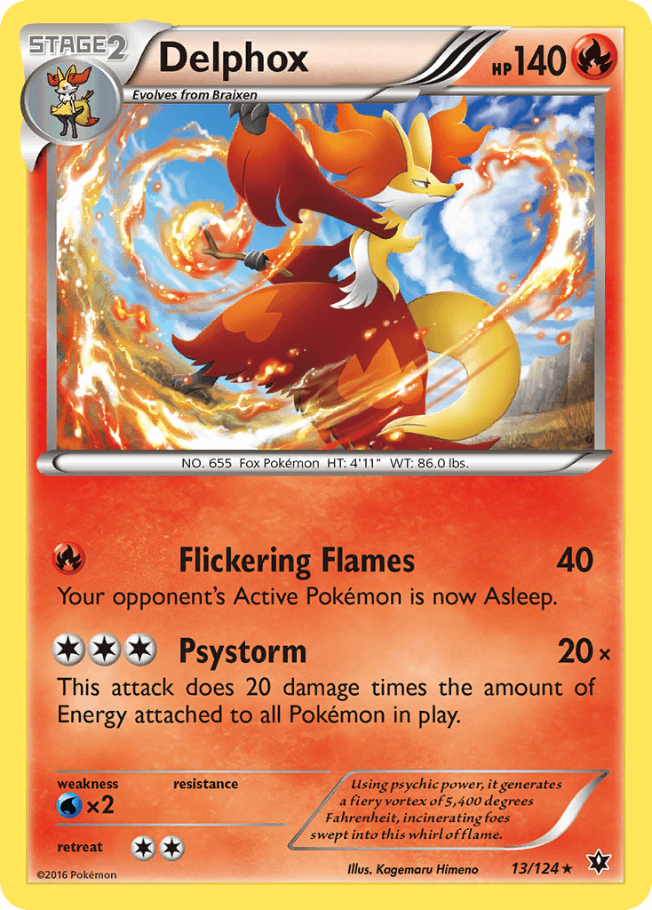 Delphox 2013 Pokemon