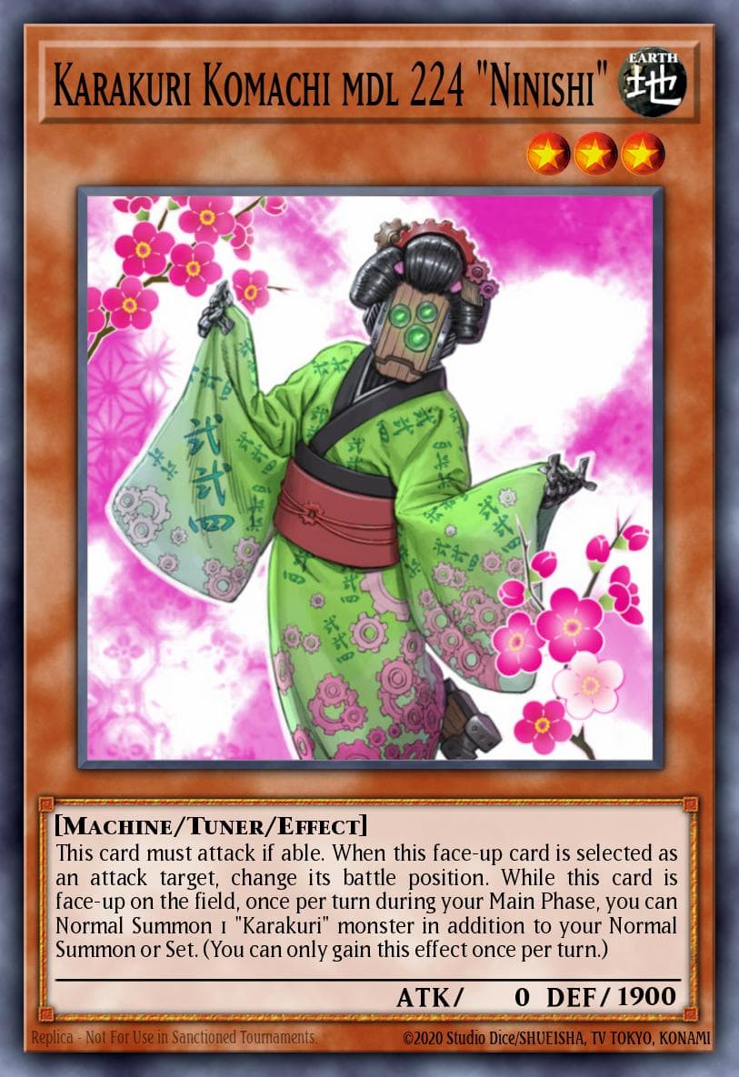 Karakuri Komachi mdl 224 "Ninishi" #EXVC-JP030