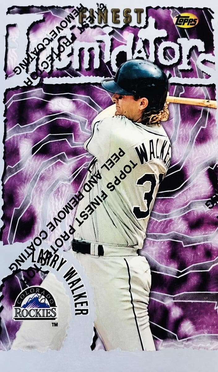 Larry Walker 1996 unknown Finest