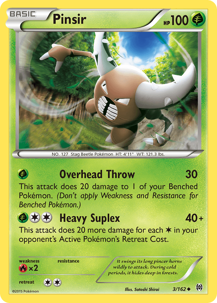 Pinsir 2015 Pokemon