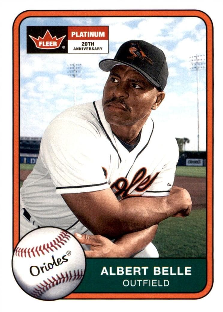 Albert Belle 2001 fleer Fleer Platinum