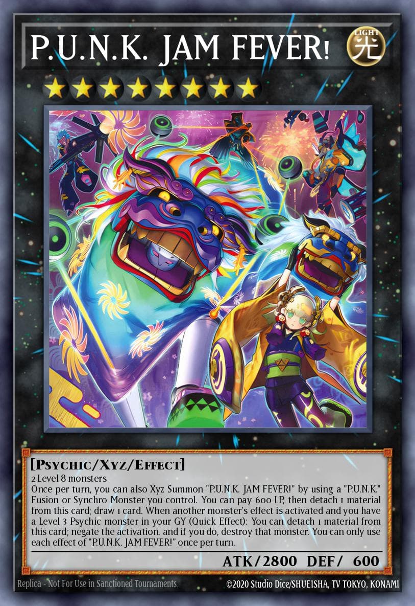P.U.N.K. JAM FEVER! 2025 Yu-Gi-Oh! Battles of Legend: Monster Mayhem