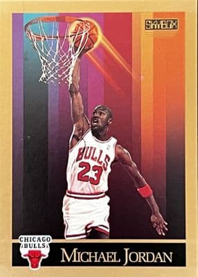 Michael Jordan 1990 fleer