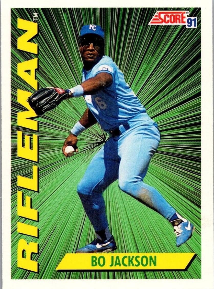 Bo Jackson 1991 panini Score