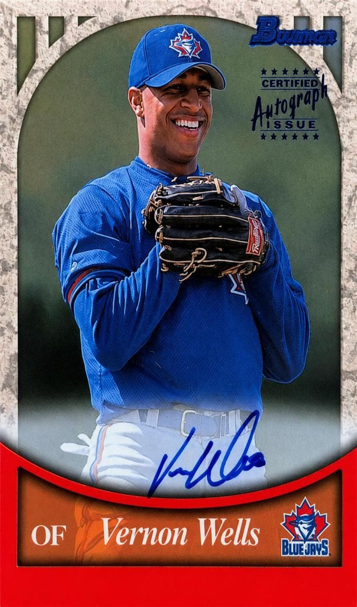 Vernon Wells 1999 bowman Bowman