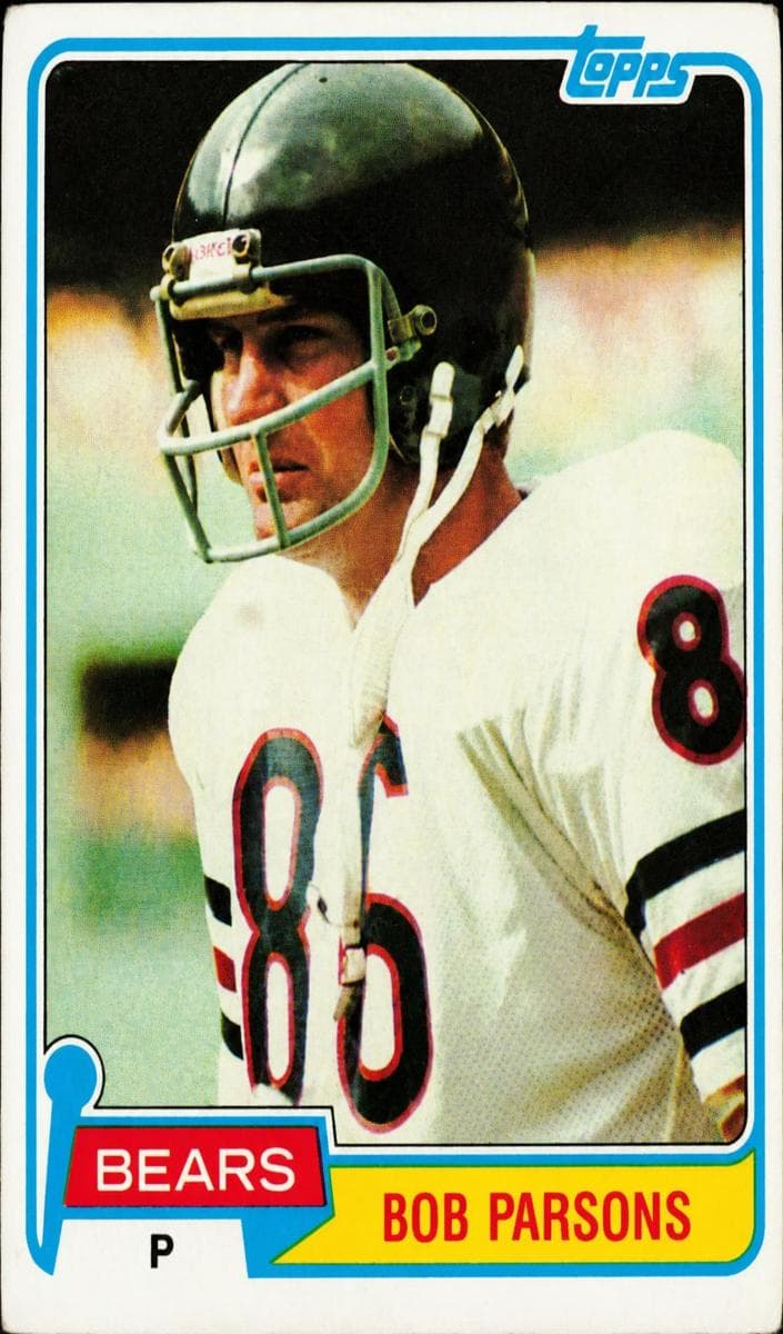 Bob Parsons 1981 topps Topps