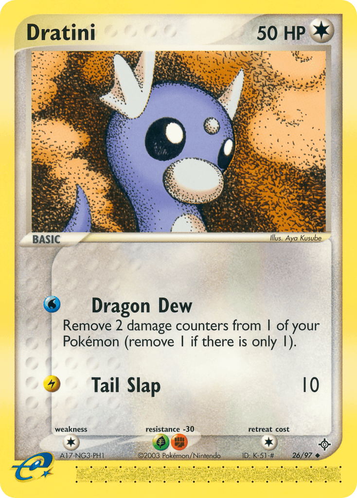 Dratini 2003 Pokemon Dragon