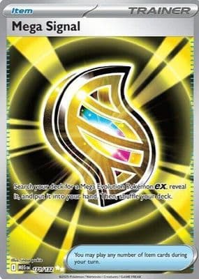 Mega Signal trading card