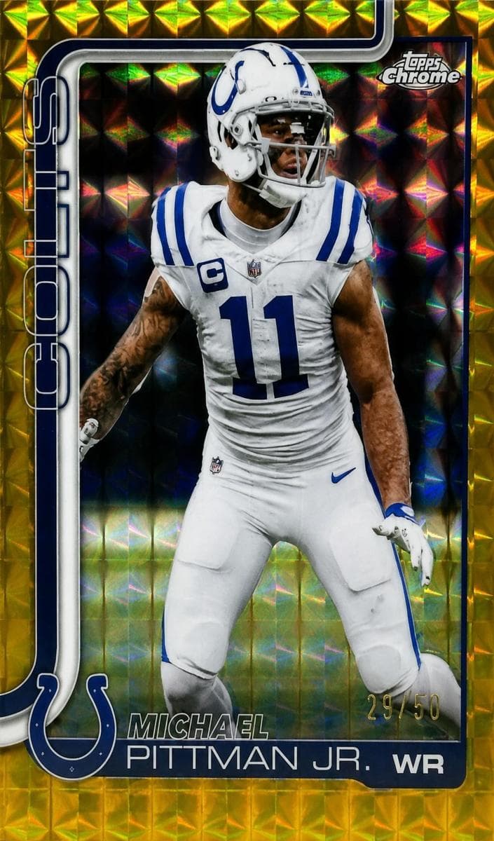 Michael Pittman Jr. trading card