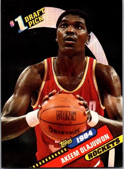 Akeem Olajuwon 1992 topps
