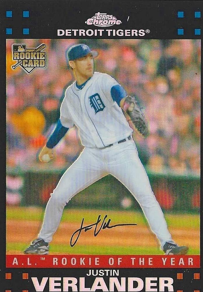 Justin Verlander 2007 topps