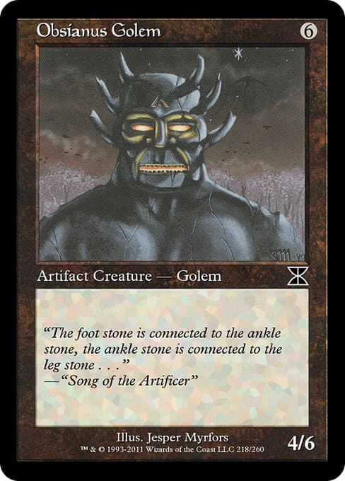 Obsianus Golem #268