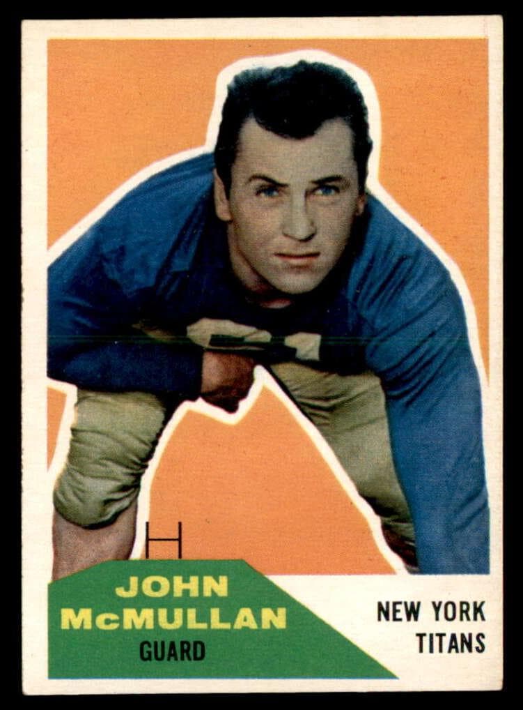 John McMullan 1960 fleer