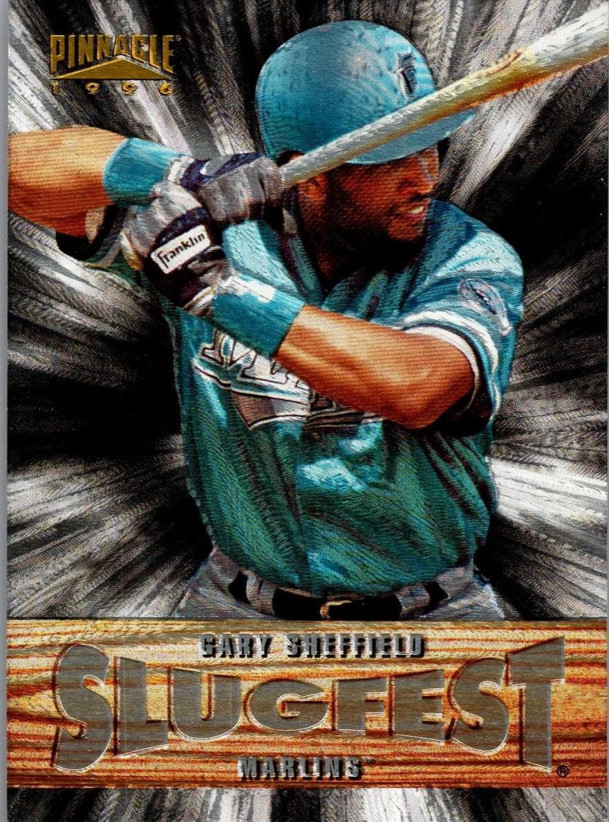 Gary Sheffield 1996 unknown Pinnacle