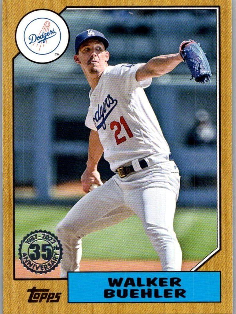 Walker Buehler 2022 topps Topps