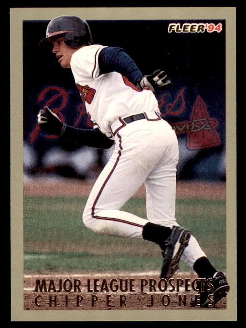 Chipper Jones 1994 fleer