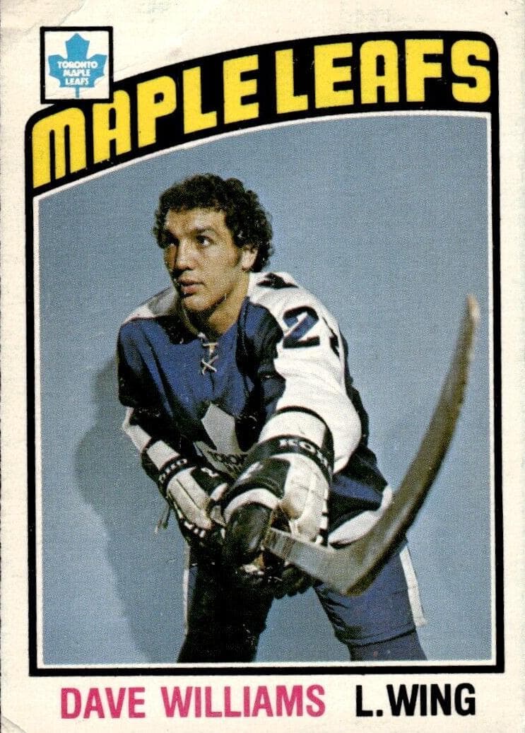 Dave Williams 1976 topps O-Pee-Chee