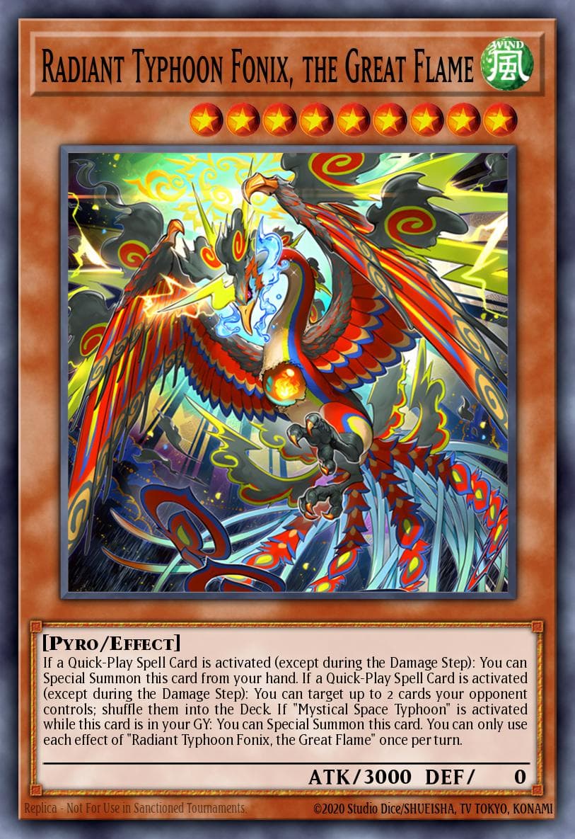 Radiant Typhoon Fonix, the Great Flame #DOOD-EN017