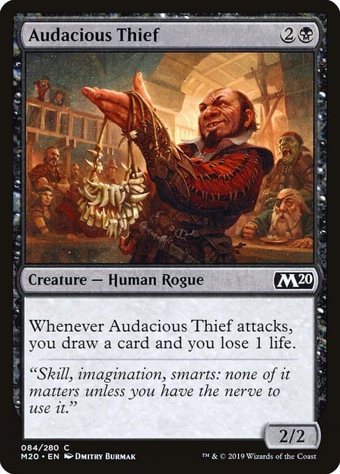 Audacious Thief 2019 Magic: The Gathering Core Set 2020
