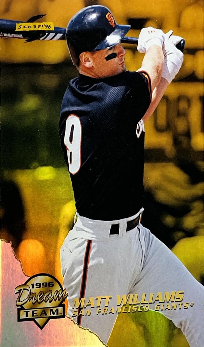 Matt Williams 1996 panini Score