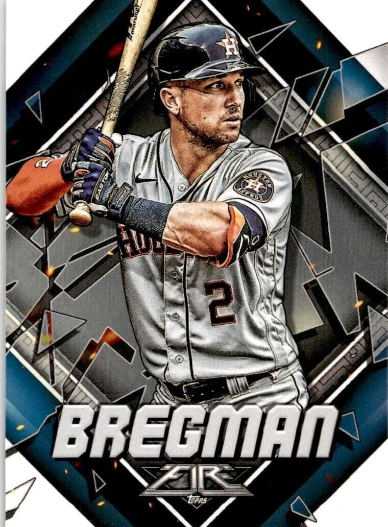 Alex Bregman 2022 topps Topps Fire