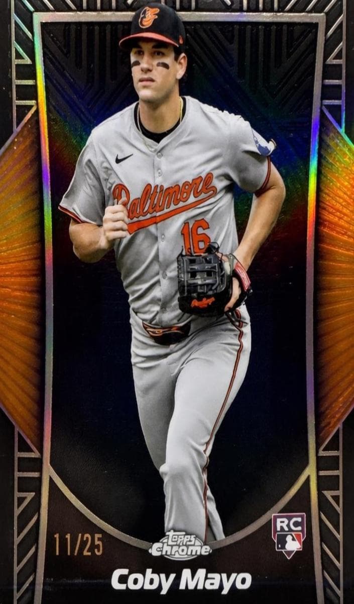 Coby Mayo 2025 topps Chrome