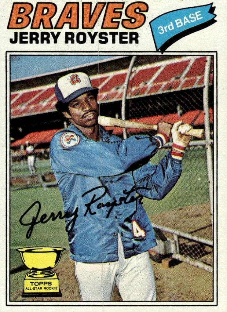 Jerry Royster 1977 topps Topps