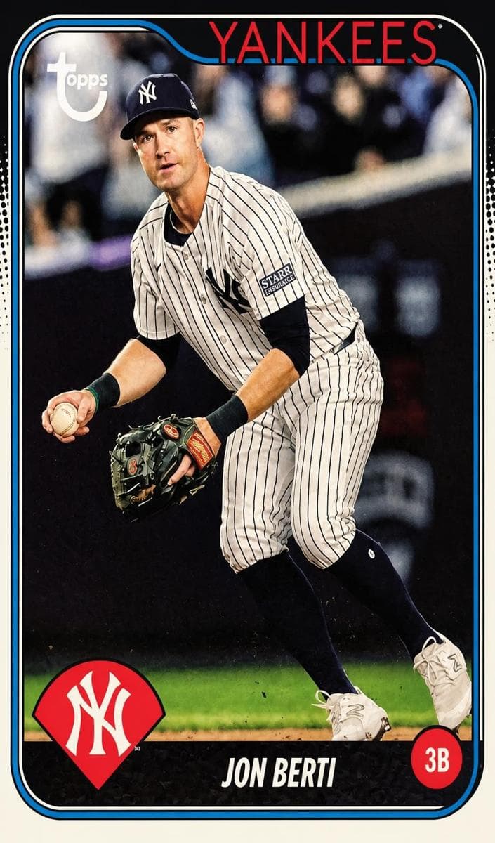 Jon Berti 2024 topps Topps Update