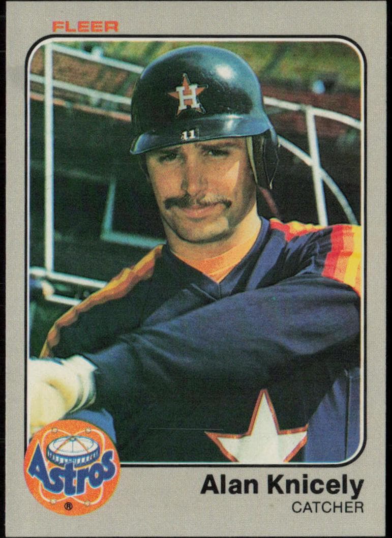 Alan Knicely 1983 fleer Fleer