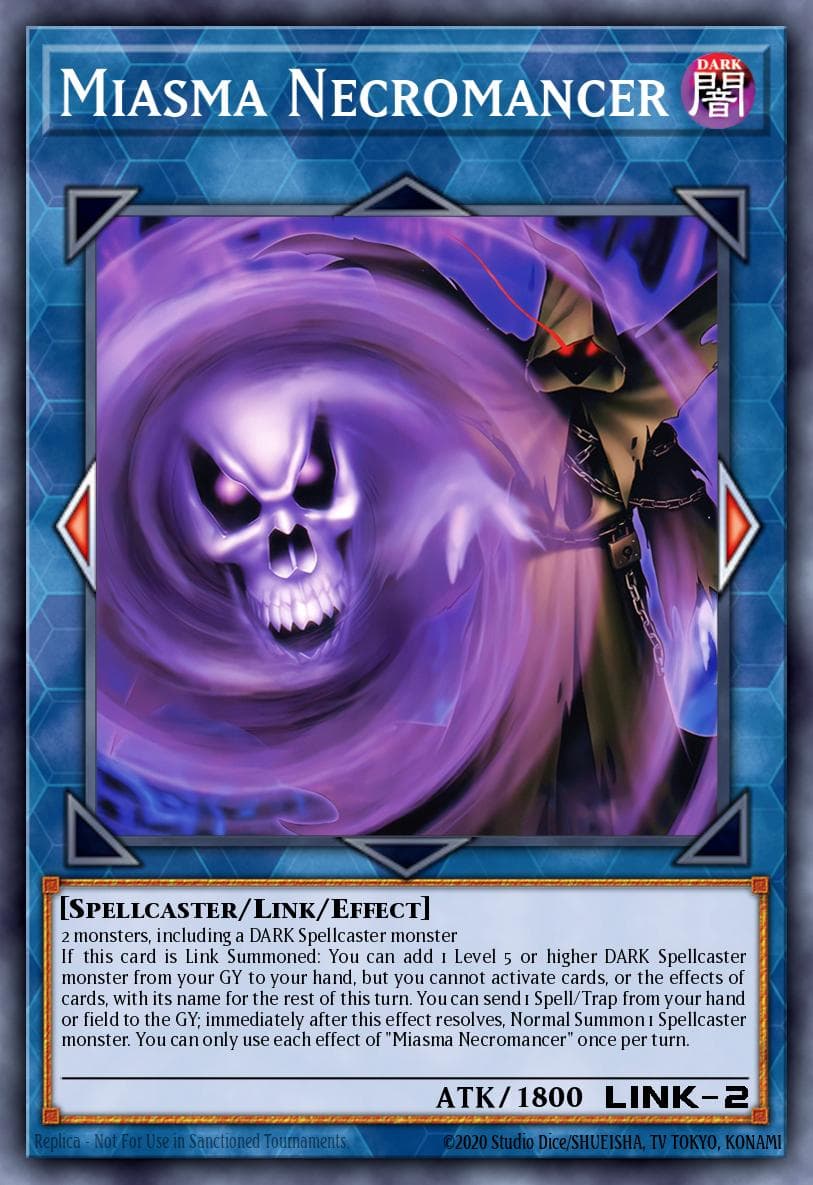 Miasma Necromancer 2025 Yu-Gi-Oh! Doom of Dimensions