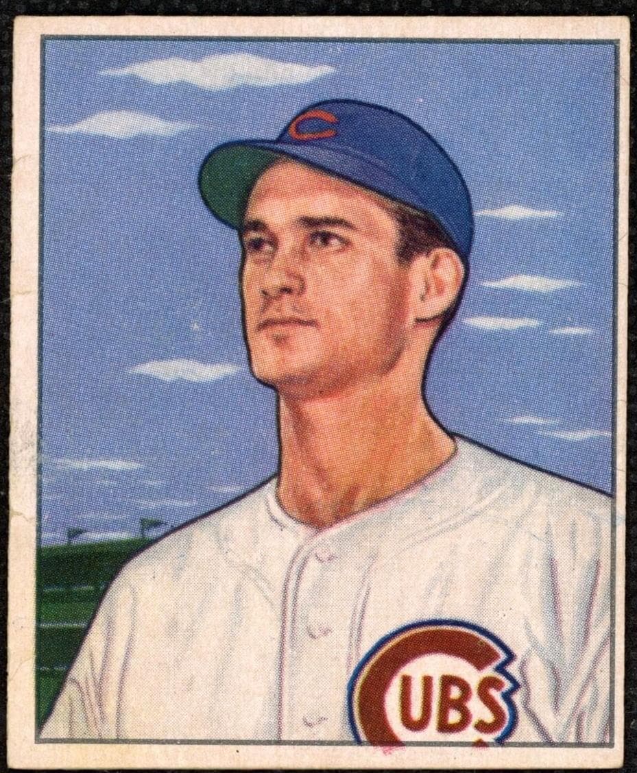 Preston Ward 1950 bowman Bowman