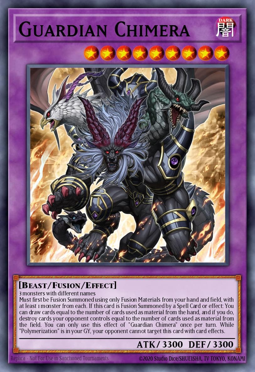 Guardian Chimera 2021 Yu-Gi-Oh! Japanese Battle of Chaos