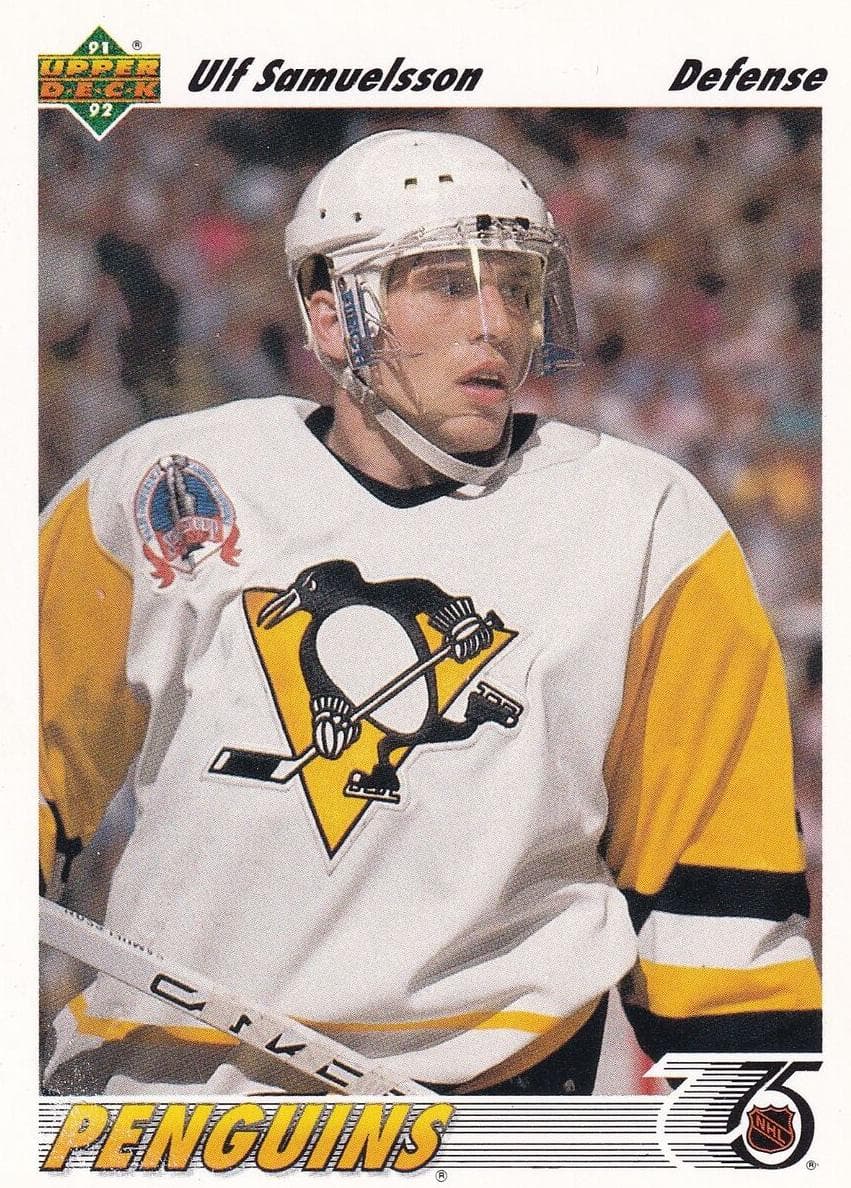 Ulf Samuelsson 1991 upper-deck Upper Deck