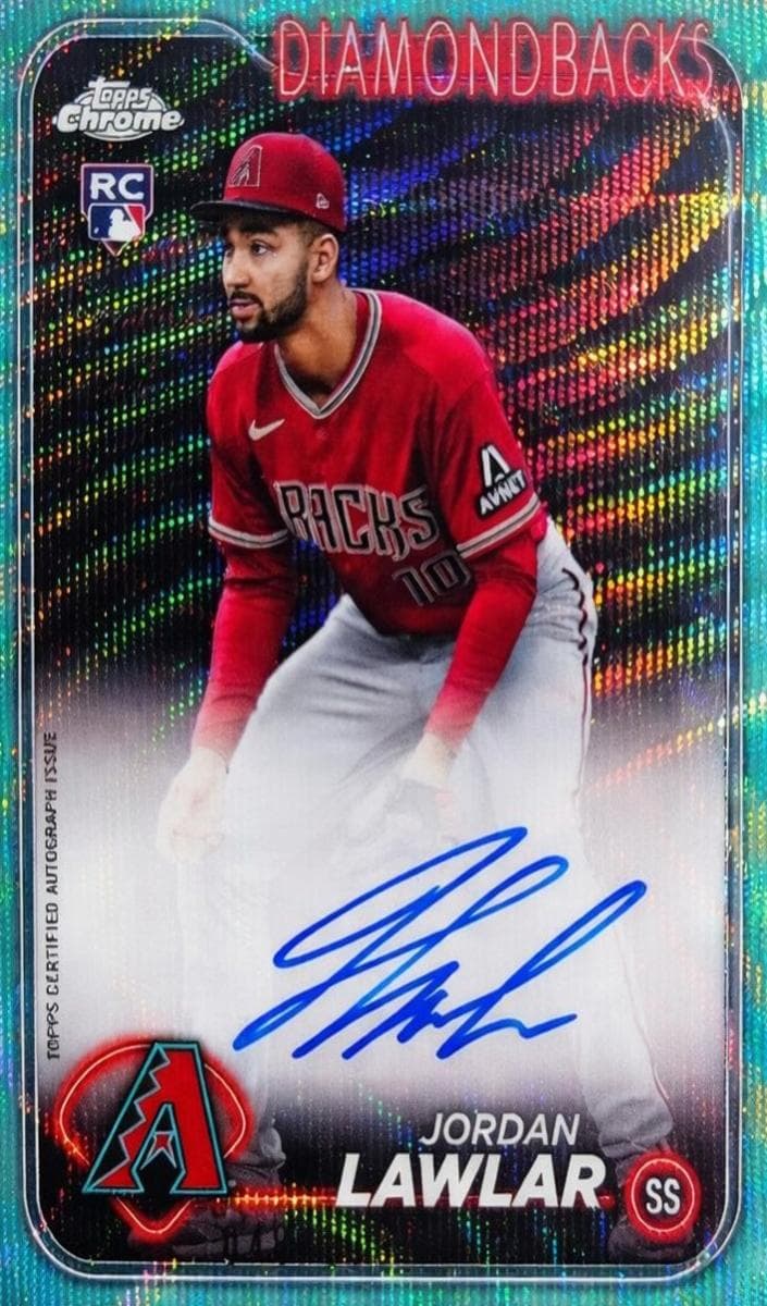 Jordan Lawlar trading card