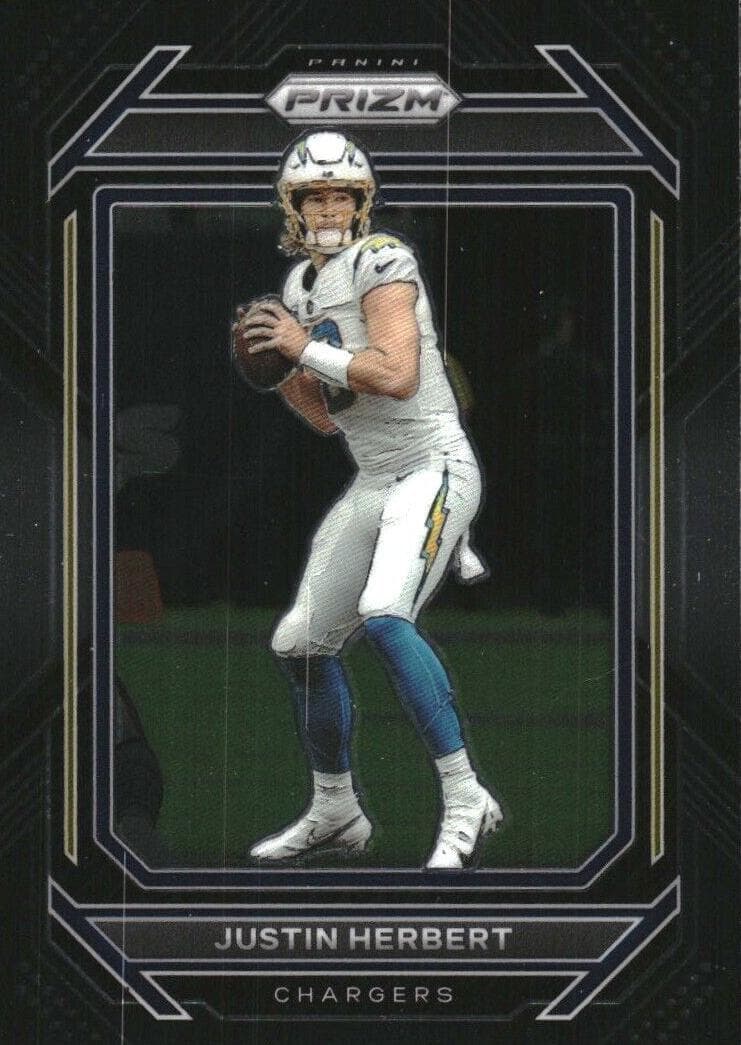 Justin Herbert 2022 Panini Chronicles auto card