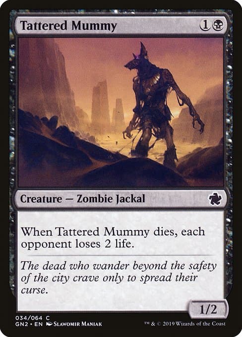 Tattered Mummy 2019 Magic: The Gathering