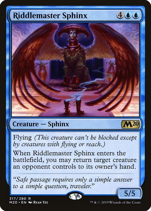 Riddlemaster Sphinx #317