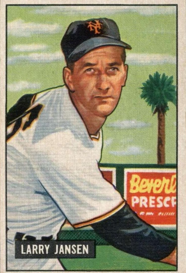 Larry Jansen 1951 bowman Bowman