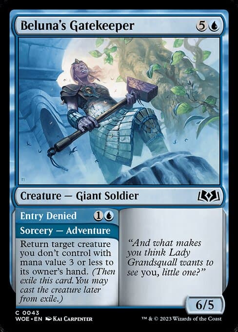 Beluna's Gatekeeper // Entry Denied #43