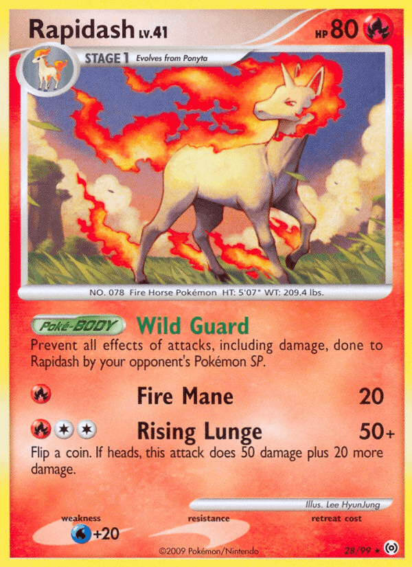 Rapidash 2009 Pokemon Arceus