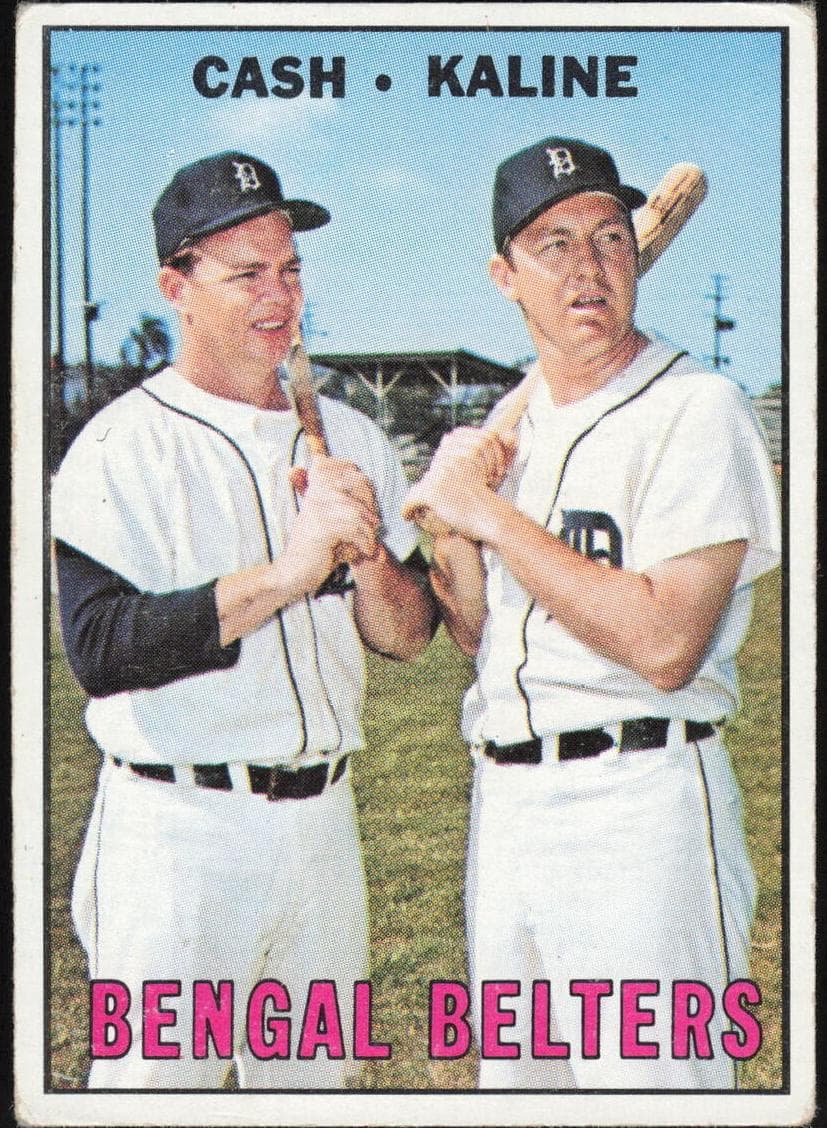 Bengal Belters (Norm Cash / Al Kaline) 1967 topps Topps