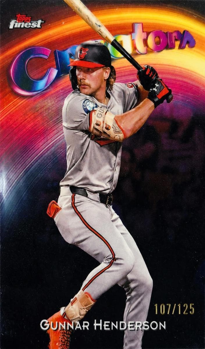 Gunnar Henderson 2025 topps