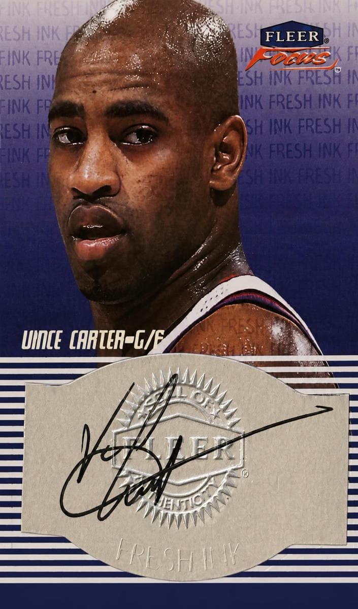 Vince Carter 1999 unknown