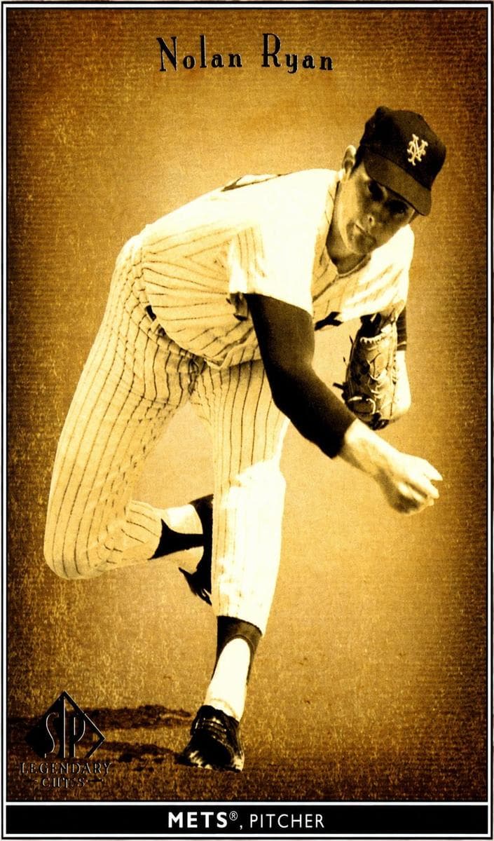Nolan Ryan 2002 unknown SP Legendary Cuts
