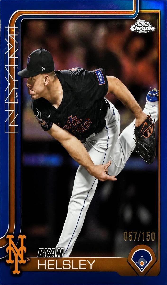 Ryan Helsley trading card